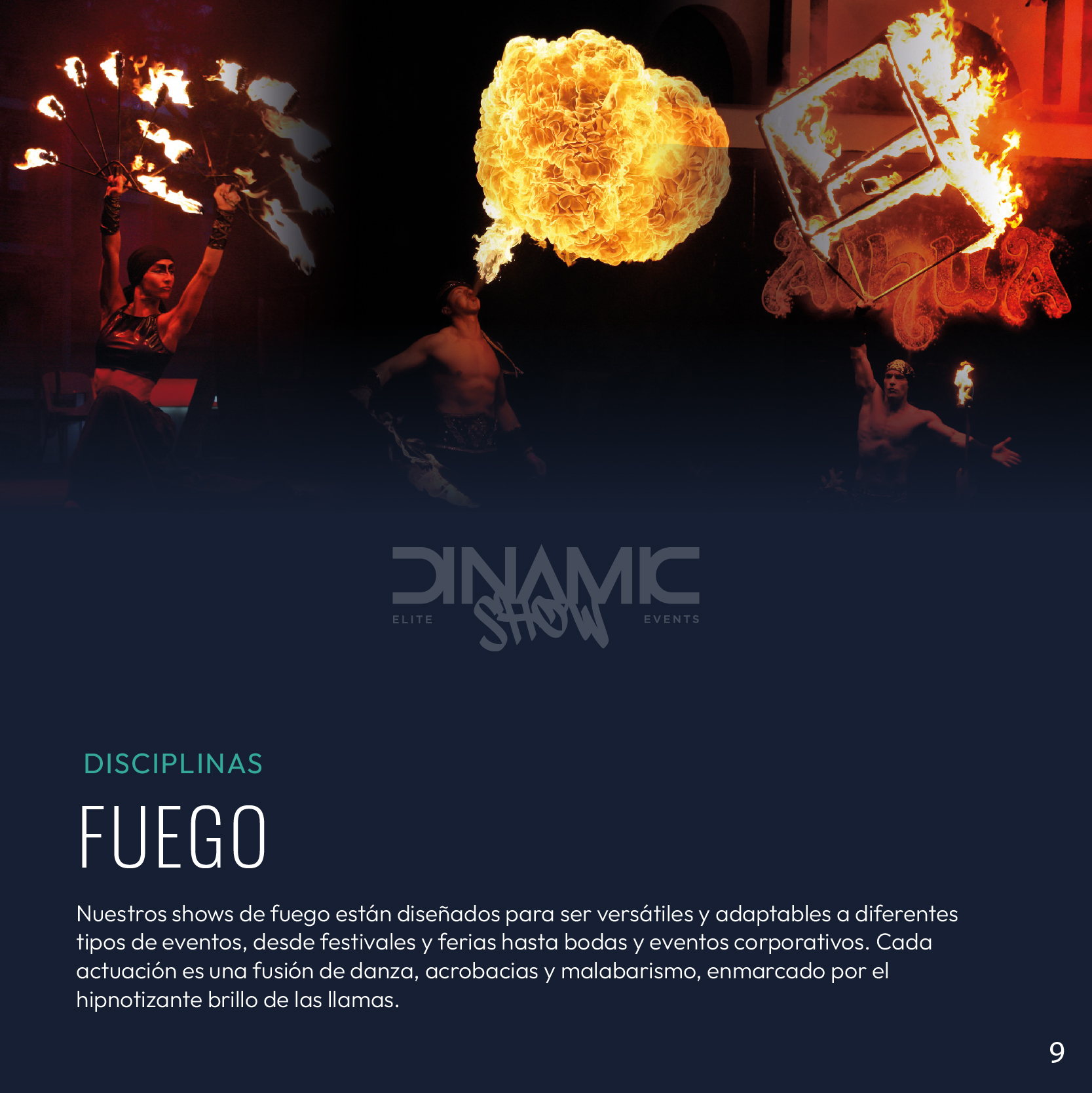DINAMIC SHOW - Espectaculo con Fuego