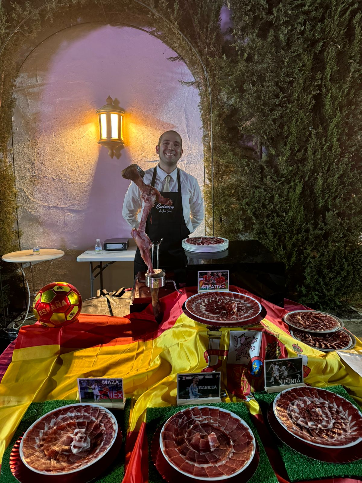 Jorge Pérez Cortador de jamón