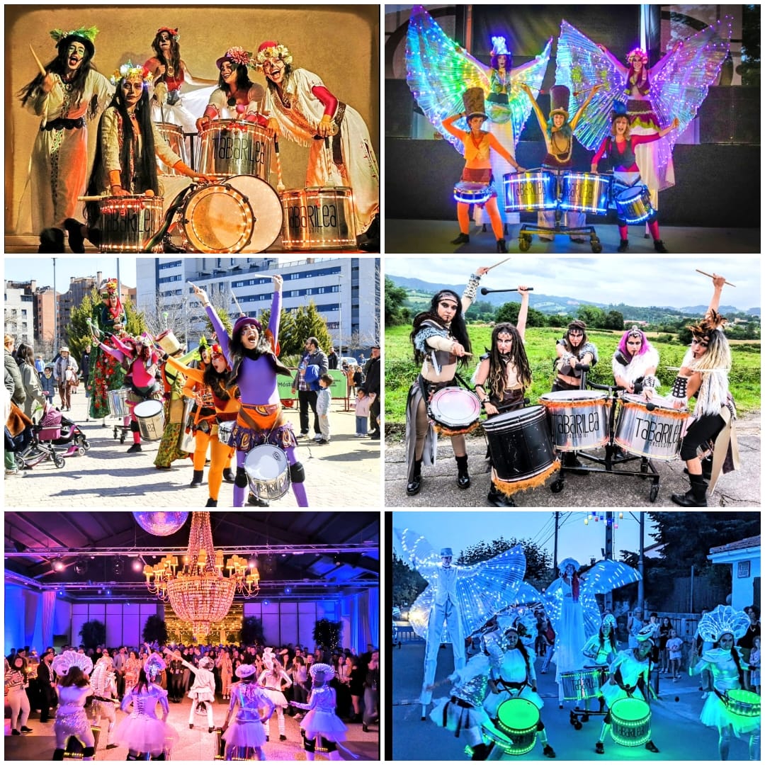Asociación cultural Tabarilea (batucada, circo, danza, percusión)
