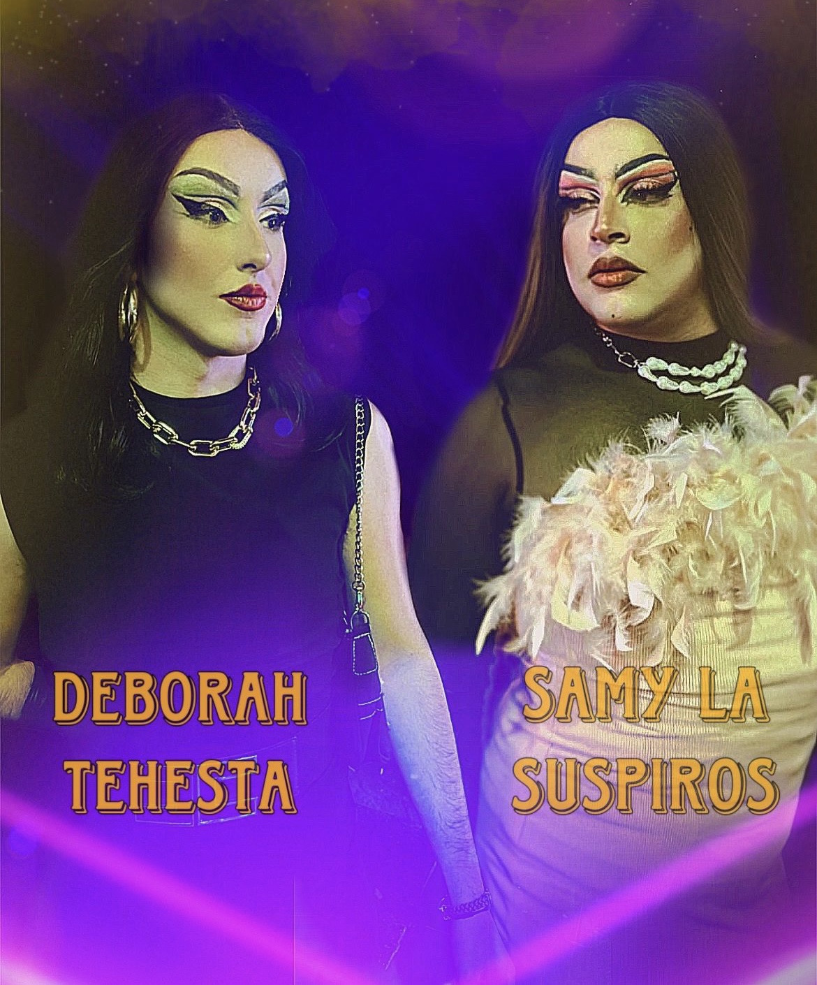 Samy La suspiros y Deborah Tehesta
