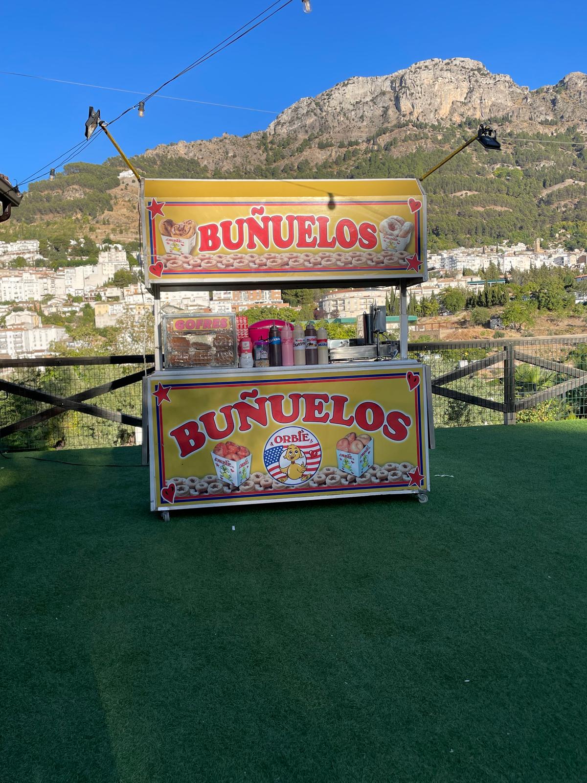 Puesto de buñuelos