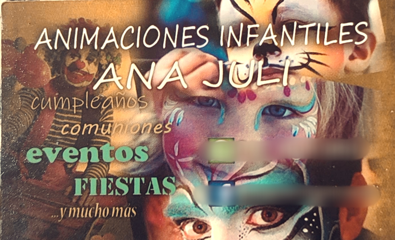 ANIMACIONES INFANTILES ANA JULIA